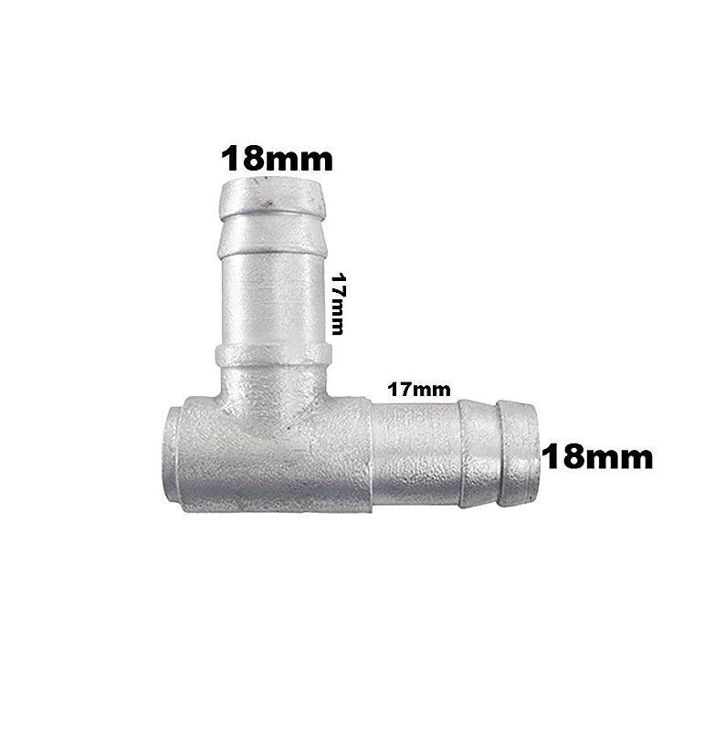 Cotovelo 90º Adaptação Mangueira Ar Quente de 5/8 16mm - Paraiso das Mangueiras