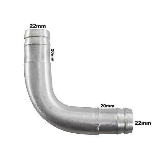 Cotovelo Adaptação Alumínio Mangueira 3/4 19mm Universal - Paraiso das Mangueiras