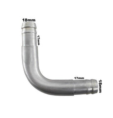 Cotovelo Adaptação Alumínio Mangueira 5/8 16mm Universal - Paraiso das Mangueiras