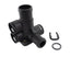 Flange Agua Audi Golf Jetta Passat 1.6 1.8 2.0 - 037121132b - Paraiso das Mangueiras