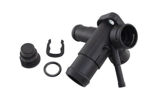 Flange Água Com Anel Gol Golf Saveiro Cordoba 068121132B - Paraiso das Mangueiras