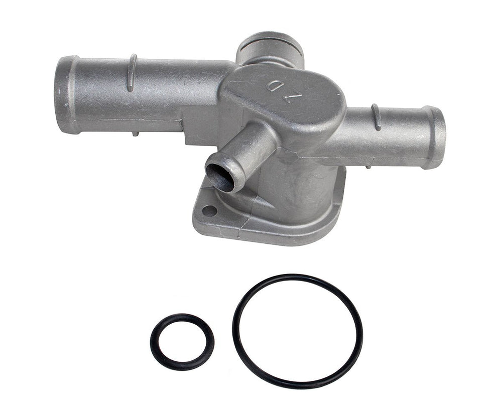 Flange Fluxo Agua Golf Jetta Bettle 2.0 06a121133aq Aluminio - Paraiso das Mangueiras