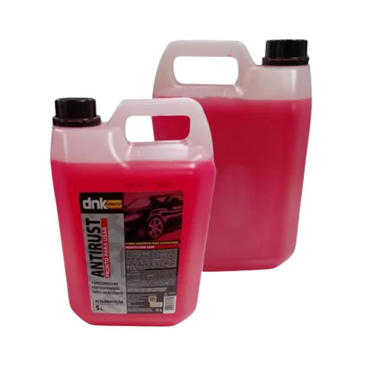 Aditivo Arrefecedor Para Radiador Galão 5L Solução Rosa Dnk