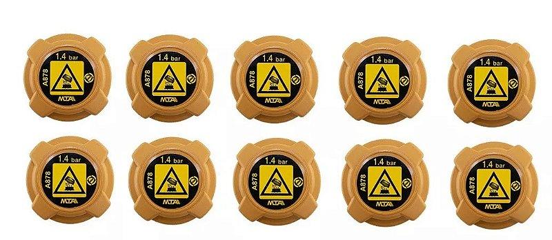 Kit 10 Tampas Agua Radiador Palio Uno Fire 2004 2005 2006 - Paraiso das Mangueiras