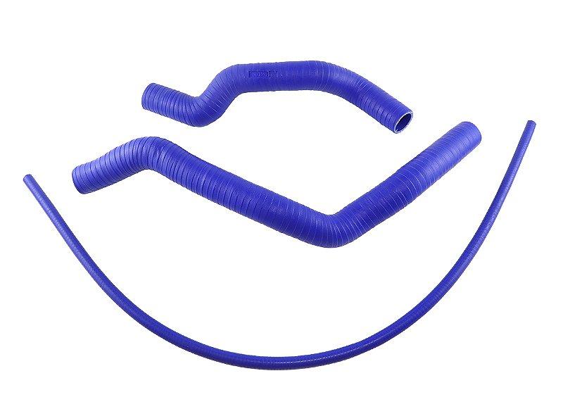 Kit 3 Mangueiras Arrefecimento Gol G5 G6 Azul - Paraiso das Mangueiras