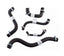 Kit 5 Mangueiras Gol Quadrado Motor Ap 1.6 1.8 Gates + Abrç - Paraiso das Mangueiras
