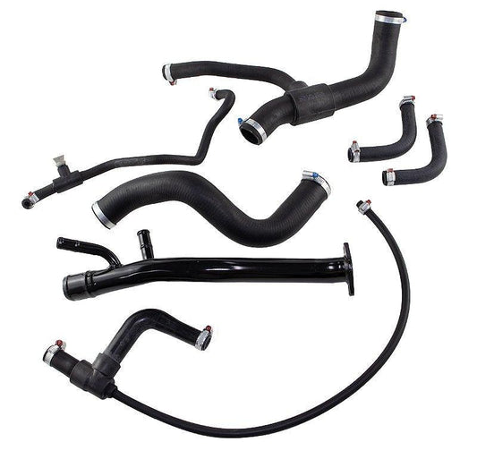 Kit 6 Mangueiras + Tubo D'água Palio 1.0 8v Fiasa C/ Ar Qnt - Paraiso das Mangueiras
