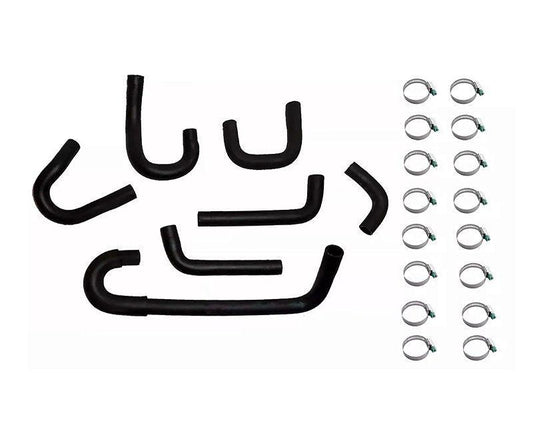 Kit 7 Mangueiras Arrefecimento Hilux 2.8 3l + Abraçadeiras - Paraiso das Mangueiras