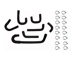 Kit 7 Mangueiras Arrefecimento Hilux 2.8 3l + Abraçadeiras - Paraiso das Mangueiras