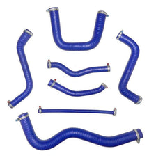 Kit 7 Mangueiras Silicone Gol Ap 1.6 1.8 Quadrado Cor Azul - Paraiso das Mangueiras