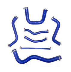 Kit 7 Mangueiras Silicone Gol Ap 1.6 1.8 Quadrado Cor Azul - Paraiso das Mangueiras