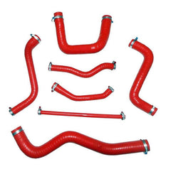 Kit 7 Mangueiras vermelhas Silicone Gol Ap 1.6 1.8 Quadrado - Paraiso das Mangueiras