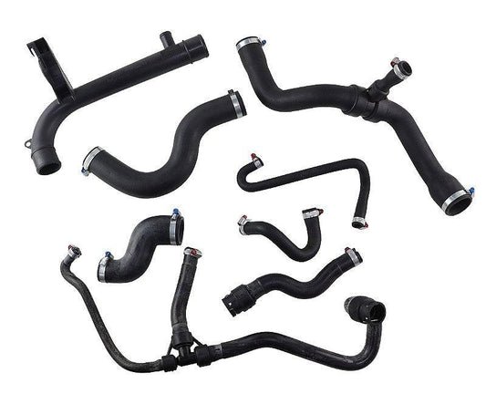 Kit 8 Mangueiras Arrefecimento + Tubo Agile Montana 1.4 8v - Paraiso das Mangueiras