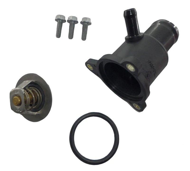 Kit Carcaça Com Valvula Termostatica Livina Clio 1.6 318689 - Paraiso das Mangueiras Kit Carcaça Com Valvula Termostatica Livina Clio 1.6 318689 - Paraiso das Mangueiras