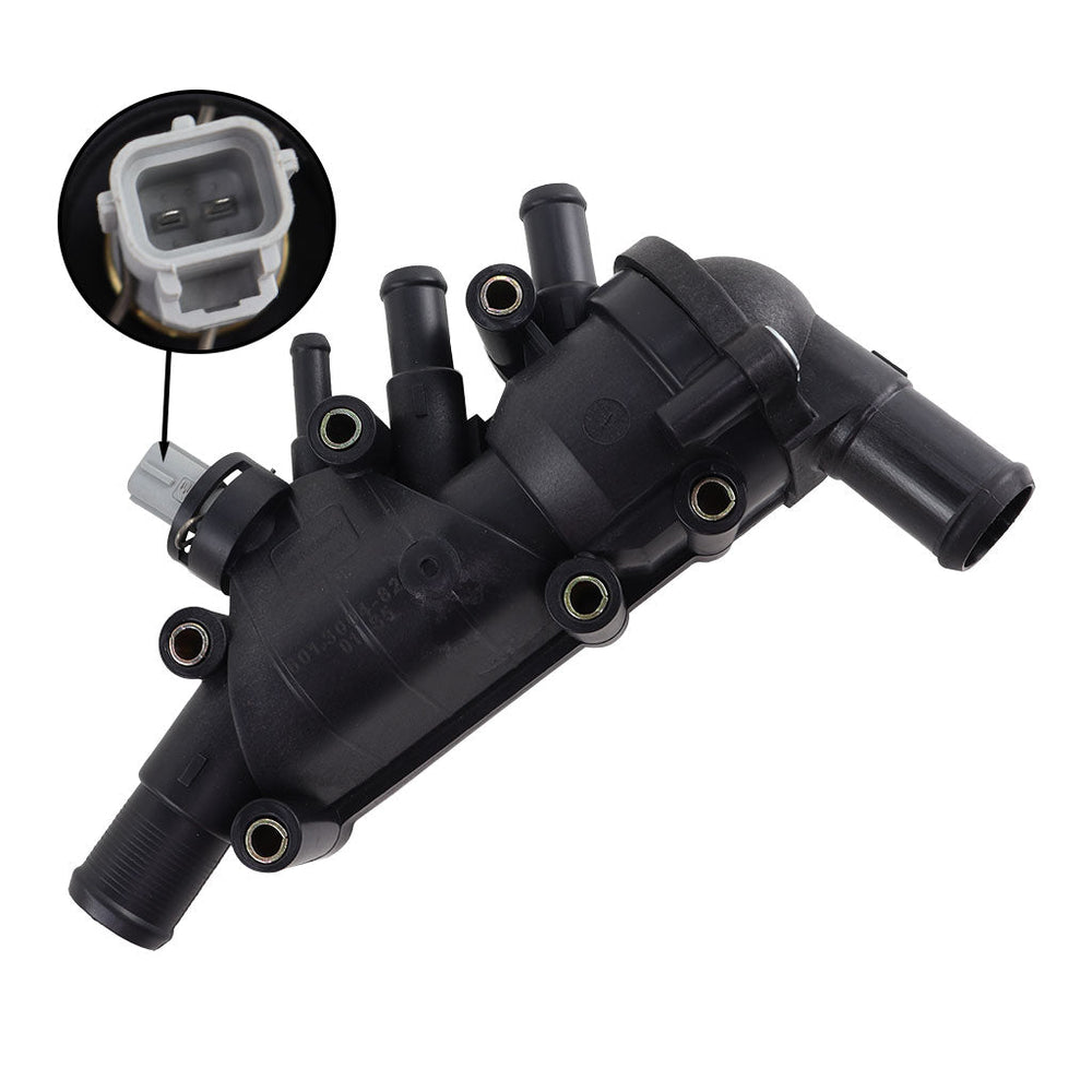 Kit Carcaça Valvula Termostatica Courier Escort Fiesta 1.6 - Paraiso das Mangueiras