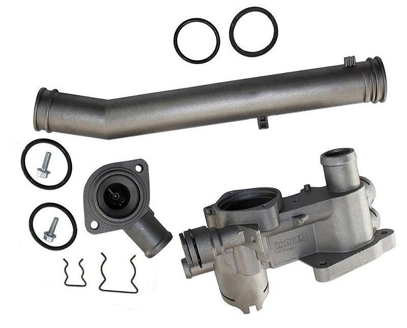 Kit Carcaça Valvula Termostatica Gol 1.0 8v 16v S/ar Quente - Paraiso das Mangueiras