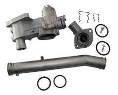 Kit Carcaça Valvula Termostatica Gol 1.0 8v 16v S/ar Quente - Paraiso das Mangueiras