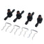Kit Conector Trava Mangueira Bico Injetor Retorno S10 Blazer