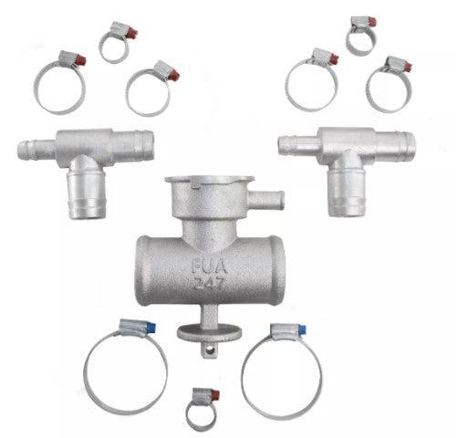 Kit Conexão Ar Quente Mangueira Radiador Freemont Journey - Paraiso das Mangueiras