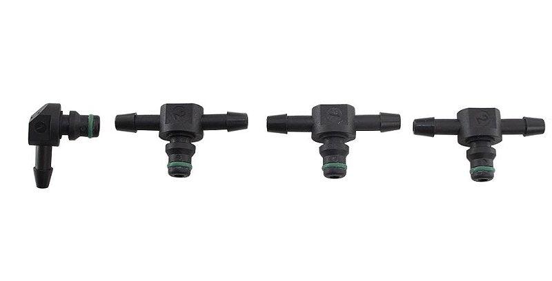 Kit Conexão Retorno Bicos Injetores Bosch 6mm - Paraiso das Mangueiras