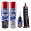 Kit Lubrificação Fixação Peças Motor Graxa Trava Grafite Cola
