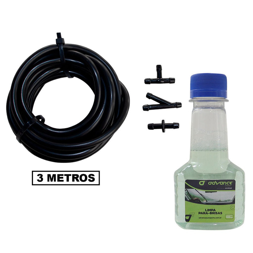 Kit Mangueira Esguicho e Limpador de Para - brisa