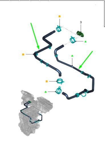 Kit Mangueiras Arrefecimento Ranger 3.2 2013/... Completo - Paraiso das Mangueiras