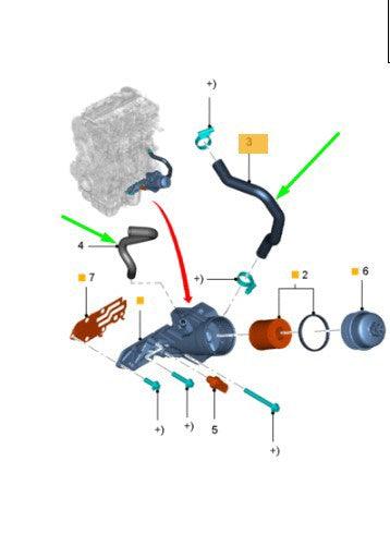 Kit Mangueiras Arrefecimento Ranger 3.2 2013/... Completo - Paraiso das Mangueiras