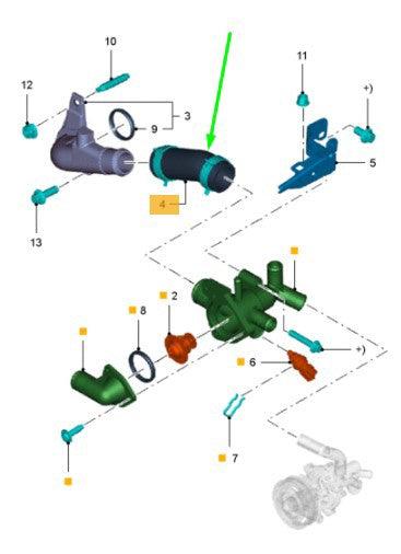 Kit Mangueiras Arrefecimento Ranger 3.2 2013/... Completo - Paraiso das Mangueiras