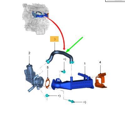 Kit Mangueiras Arrefecimento Ranger 3.2 2013/... Completo - Paraiso das Mangueiras