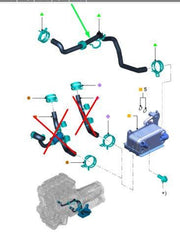 Kit Mangueiras Arrefecimento Ranger 3.2 2013/... Completo - Paraiso das Mangueiras