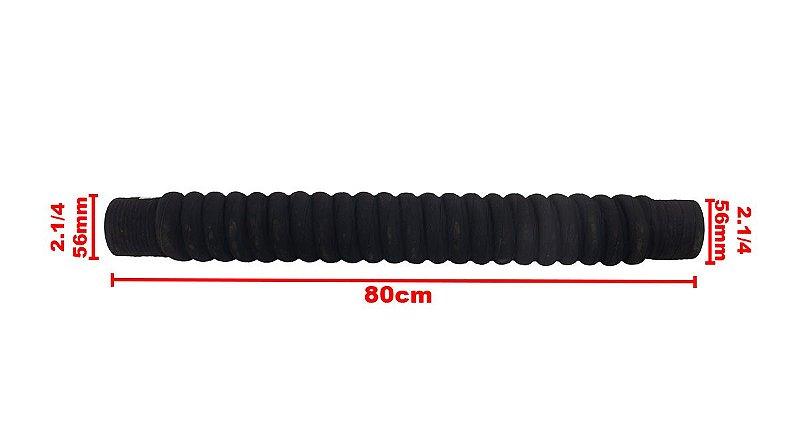 Mangueira Adaptação Água Ar Intercooler 2 1/4 X 56mm 80cm - Paraiso das Mangueiras