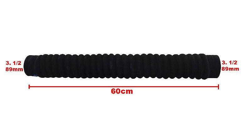 Mangueira Adaptação Água / Ar Intercooler 3 1/2 89mm X 60cm - Paraiso das Mangueiras