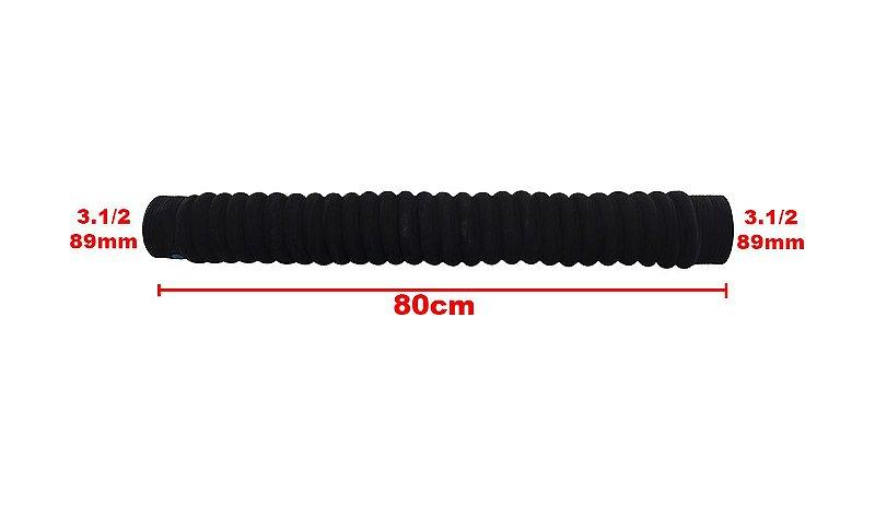Mangueira Adaptação Água / Ar Intercooler 3 1/2 89mm X 80cm - Paraiso das Mangueiras
