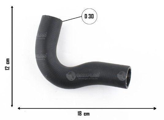 Mangueira Ar Quente Corolla 1.8 1980/... - Paraiso das Mangueiras