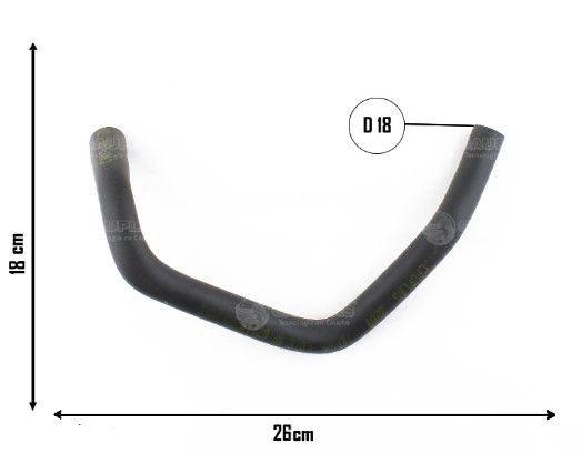 Mangueira Ar Quente Hilux 3.0 2001/... 8724504190 - Paraiso das Mangueiras