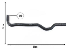 Mangueira Ar Quente Passagem D'Água Palio Siena 46537134 - Paraiso das Mangueiras