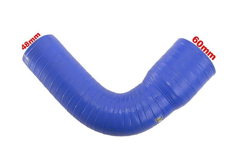 Mangueira Cotovelo Adaptação Universal 60mm x 48mm - Paraiso das Mangueiras