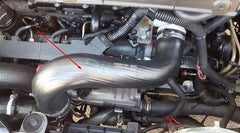 Mangueira Entrada Intercooler Ducato 2.3 16v 2010 1360001080 - Paraiso das Mangueiras