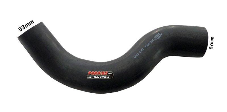 Mangueira Entrada Intercooler Frontier 2.5 Diesel 2008/2012 - Paraiso das Mangueiras