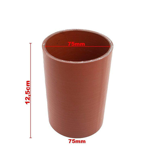 Mangueira Intercooler Adaptação Universal 75mm x 12,5cm - Paraiso das Mangueiras