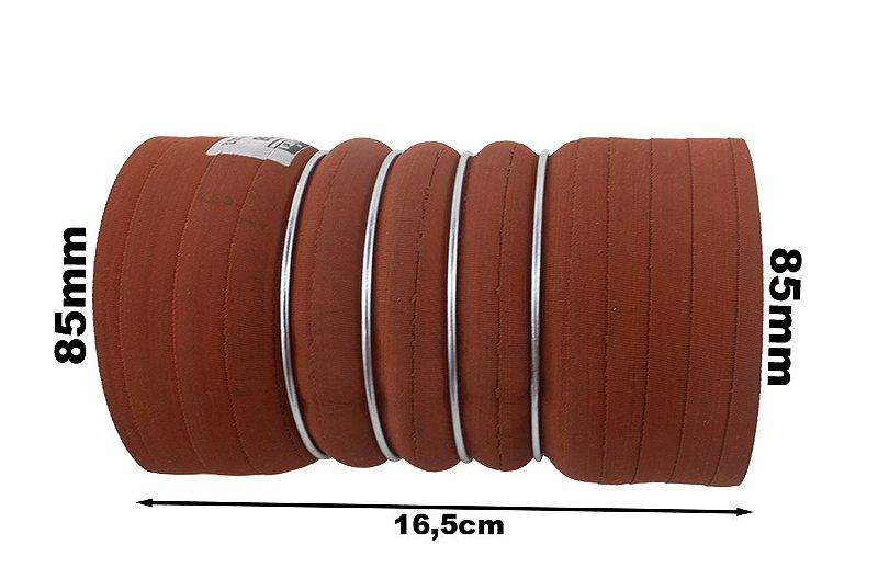 Mangueira Intercooler Eurotech Eurotrakker 85x85x16,5 - Paraiso das Mangueiras