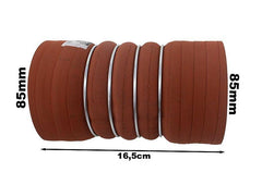 Mangueira Intercooler Eurotech Eurotrakker 85x85x16,5 - Paraiso das Mangueiras