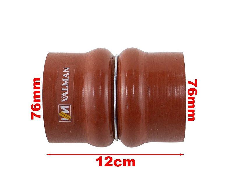 Mangueira Intercooler Ford Cargo 1722 515 814 7C456C640AA - Paraiso das Mangueiras