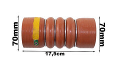 Mangueira Intercooler L200 4 anéis 705634 - Paraiso das Mangueiras