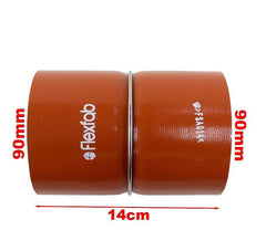 Mangueira Intercooler New Holland Cnh Case 90mmX140mm - Paraiso das Mangueiras