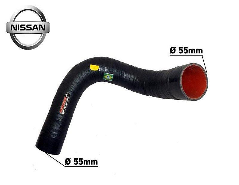 Mangueira Intercooler Nissan Frontier 2.5 2007 / 2012 Silic - Paraiso das Mangueiras