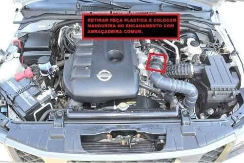 Mangueira Intercooler Nissan Frontier 2.5 2013/..144635x00b - Paraiso das Mangueiras