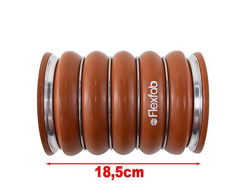 Mangueira Intercooler Scania Todos Serie 4 Pgr 100x80x185 - Paraiso das Mangueiras