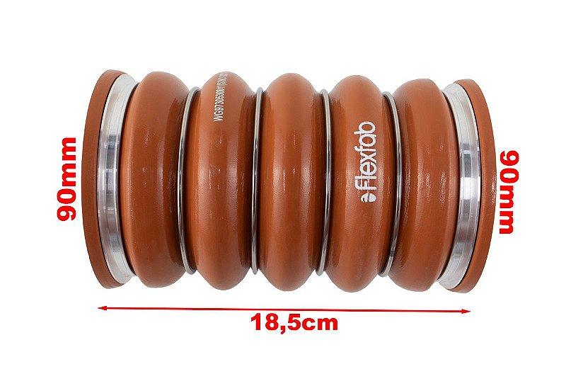 Mangueira Intercooler Sinotruk 380 420 460 A7 WG9730530011 - Paraiso das Mangueiras